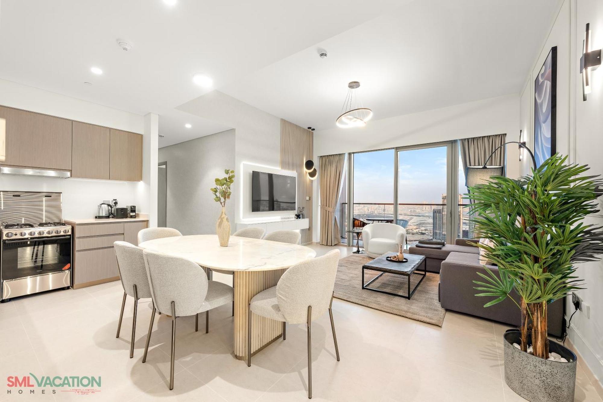 Sml Vacation Homes - Sky High Apartments With Burj Khalifa And Dubai Fountain Views At Grande Signature, Downtown Дубай Экстерьер фото