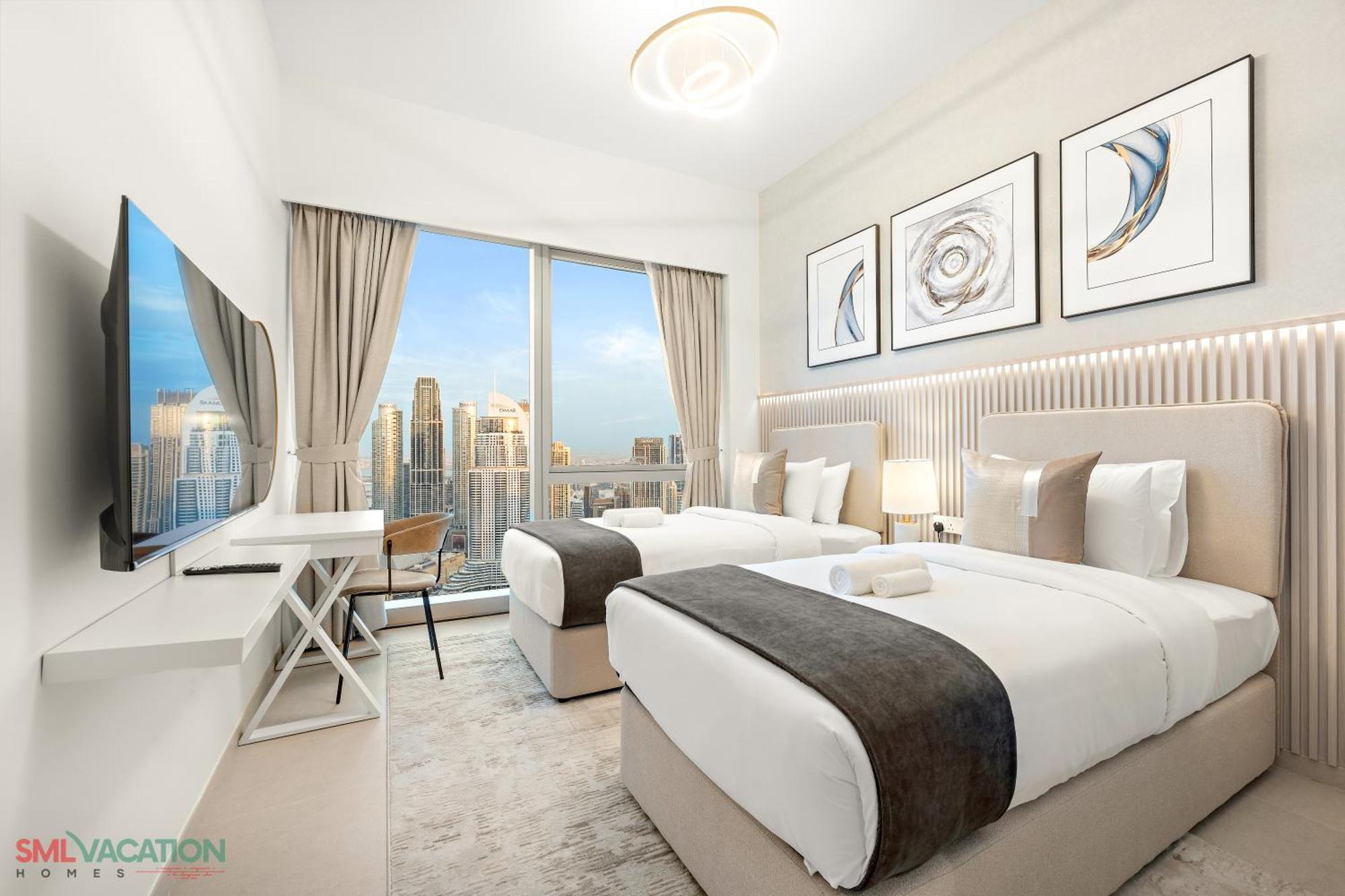 Sml Vacation Homes - Sky High Apartments With Burj Khalifa And Dubai Fountain Views At Grande Signature, Downtown Дубай Экстерьер фото